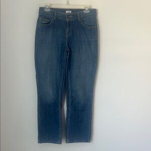 L.L. Bean Favorite Fit women’s Denim blue jeans, size 4 🖤
